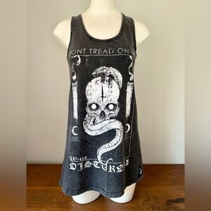 Disturbia Alien Nation Skull & Snake Don’t Tread on Me Tank Dress